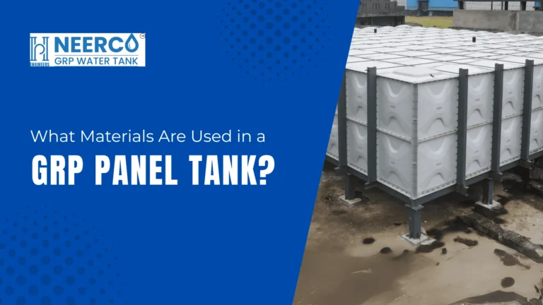 GRP Panel Tank