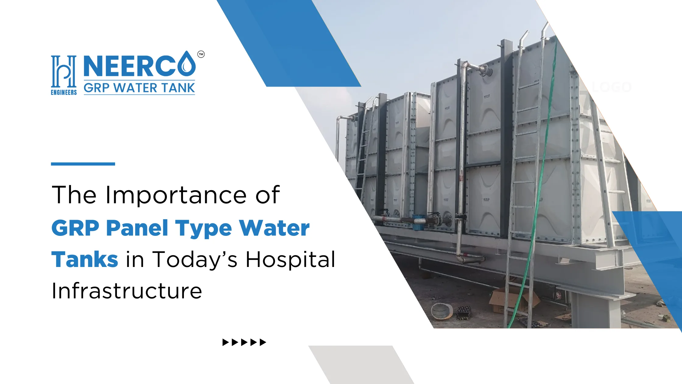 GRP Panel Type Water Tanks