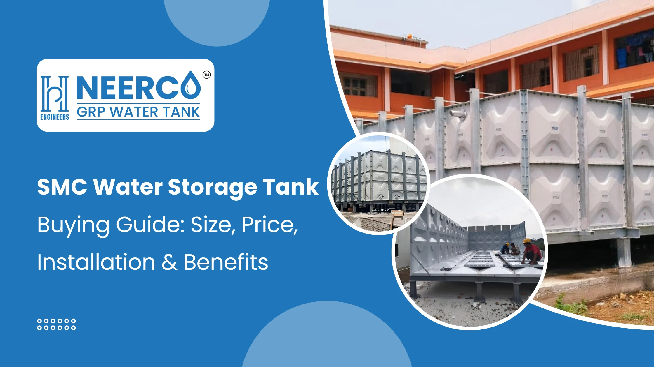 SMC Water Storage Tank Buying Guide: Size, Price, Installation & Benefits