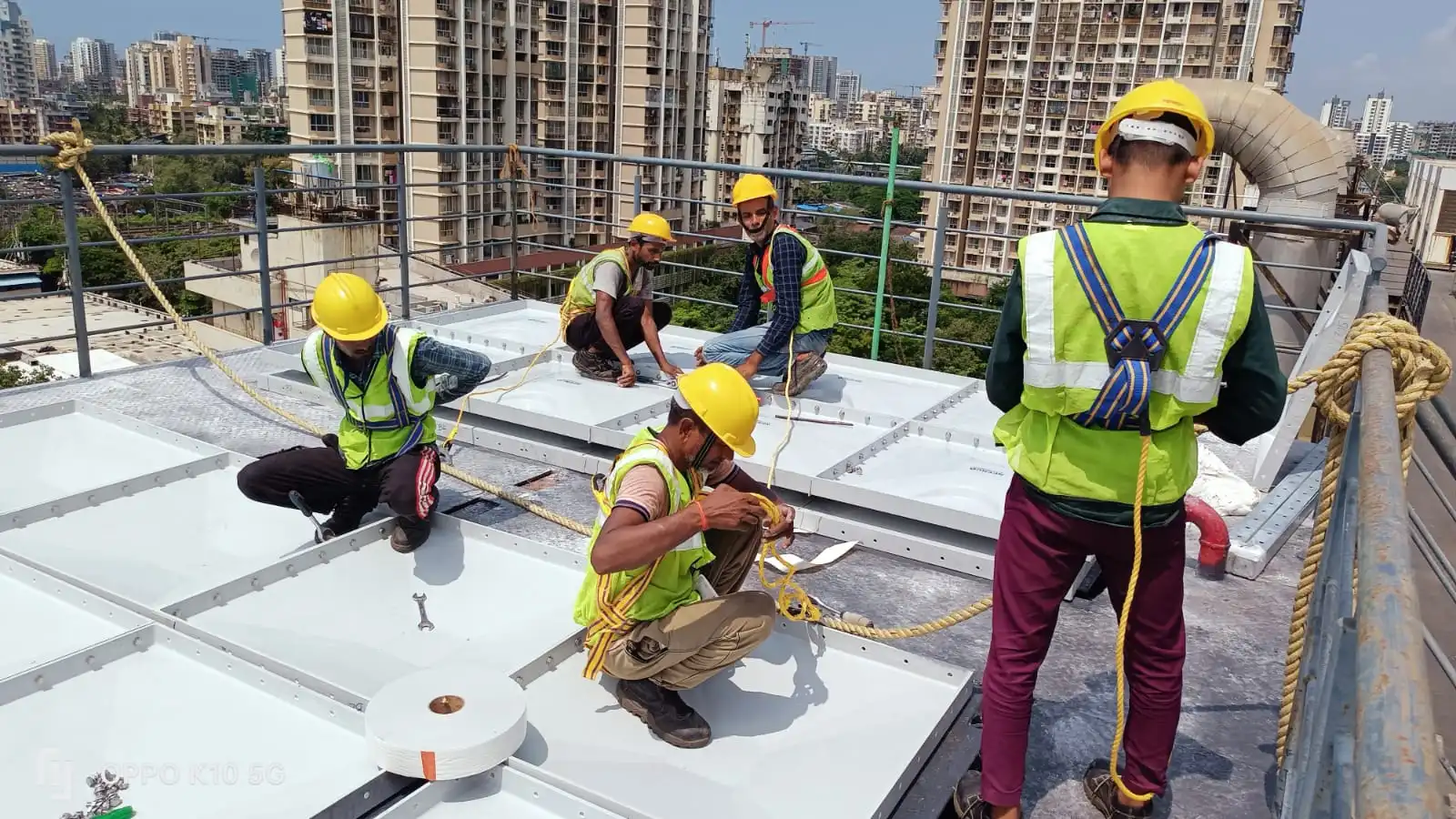 Expert SMC Panel Tank Installation by HP Engineers