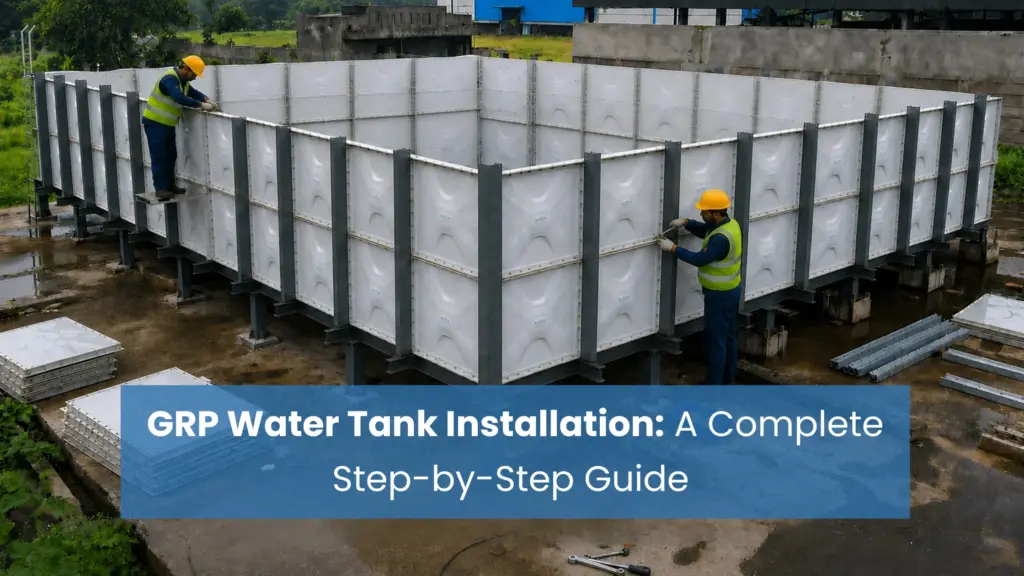 GRP Water Tank Installation: A Complete Step-by-Step Guide 

